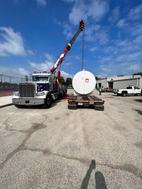 Truck With Satellite — Fort Wayne, IN — Blue Eagle Towing