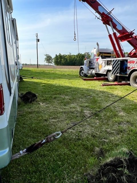 Winch Out — Fort Wayne, IN — Blue Eagle Towing