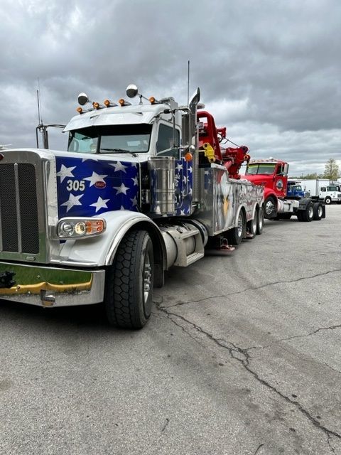 Front View Of Blue Eagle Towing Truck — Fort Wayne, IN — Blue Eagle Towing