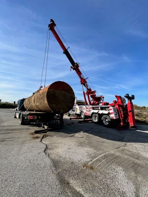 Truck With Big Pipe — Fort Wayne, IN — Blue Eagle Towing