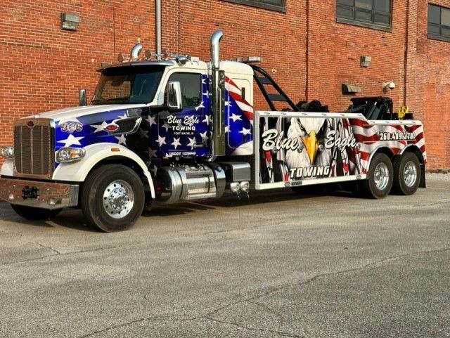 Blue Truck — Fort Wayne, IN — Blue Eagle Towing