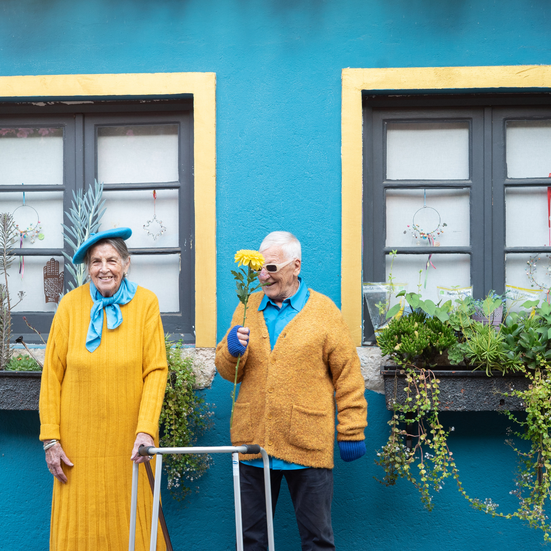 Et lykkelig gammelt par