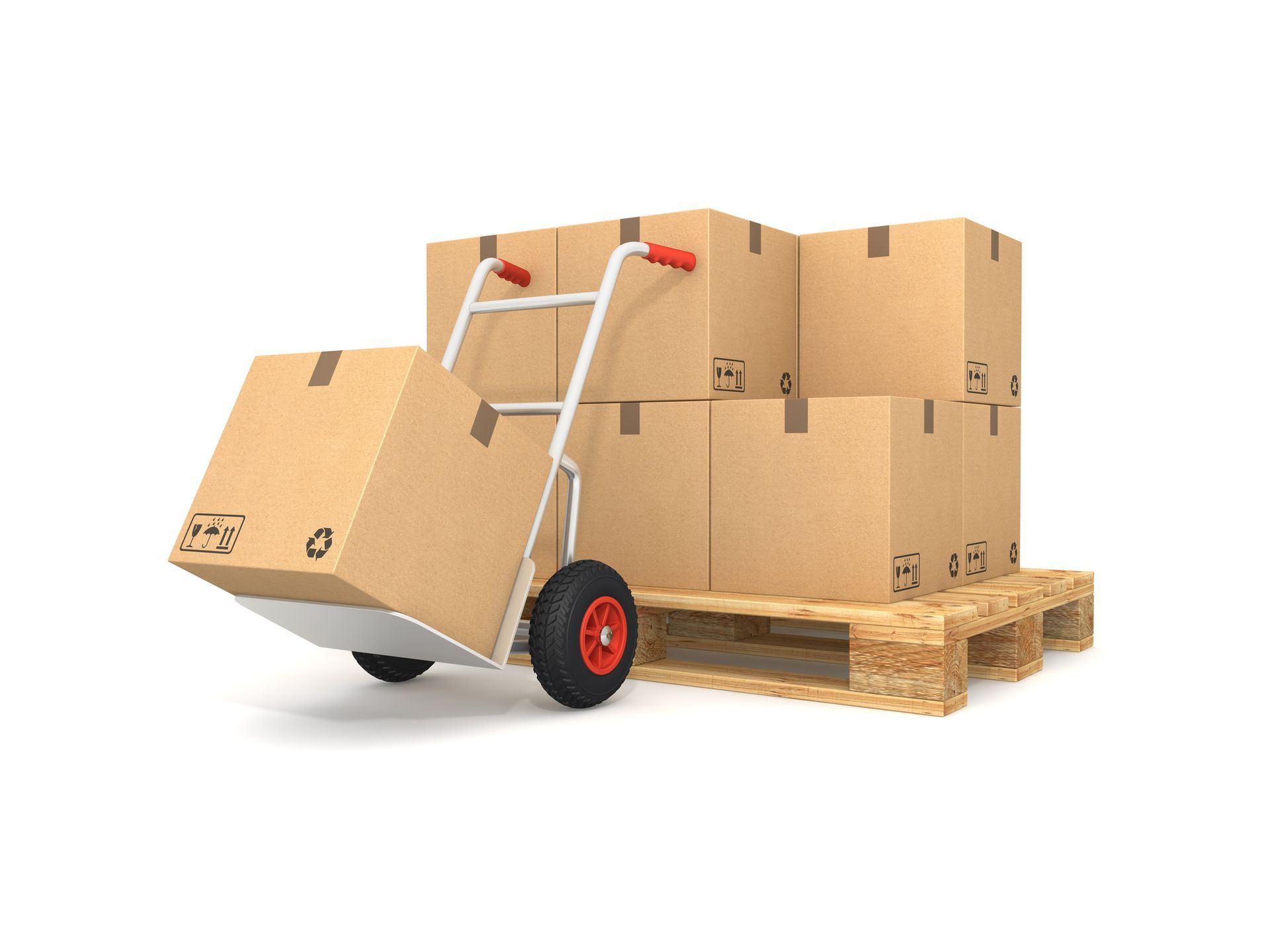 Brown Boxes — San Francisco, CA — Celtic Moving & Storage Inc.