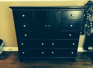 Black Wooden Cabinet — San Francisco, CA — Celtic Moving & Storage Inc.