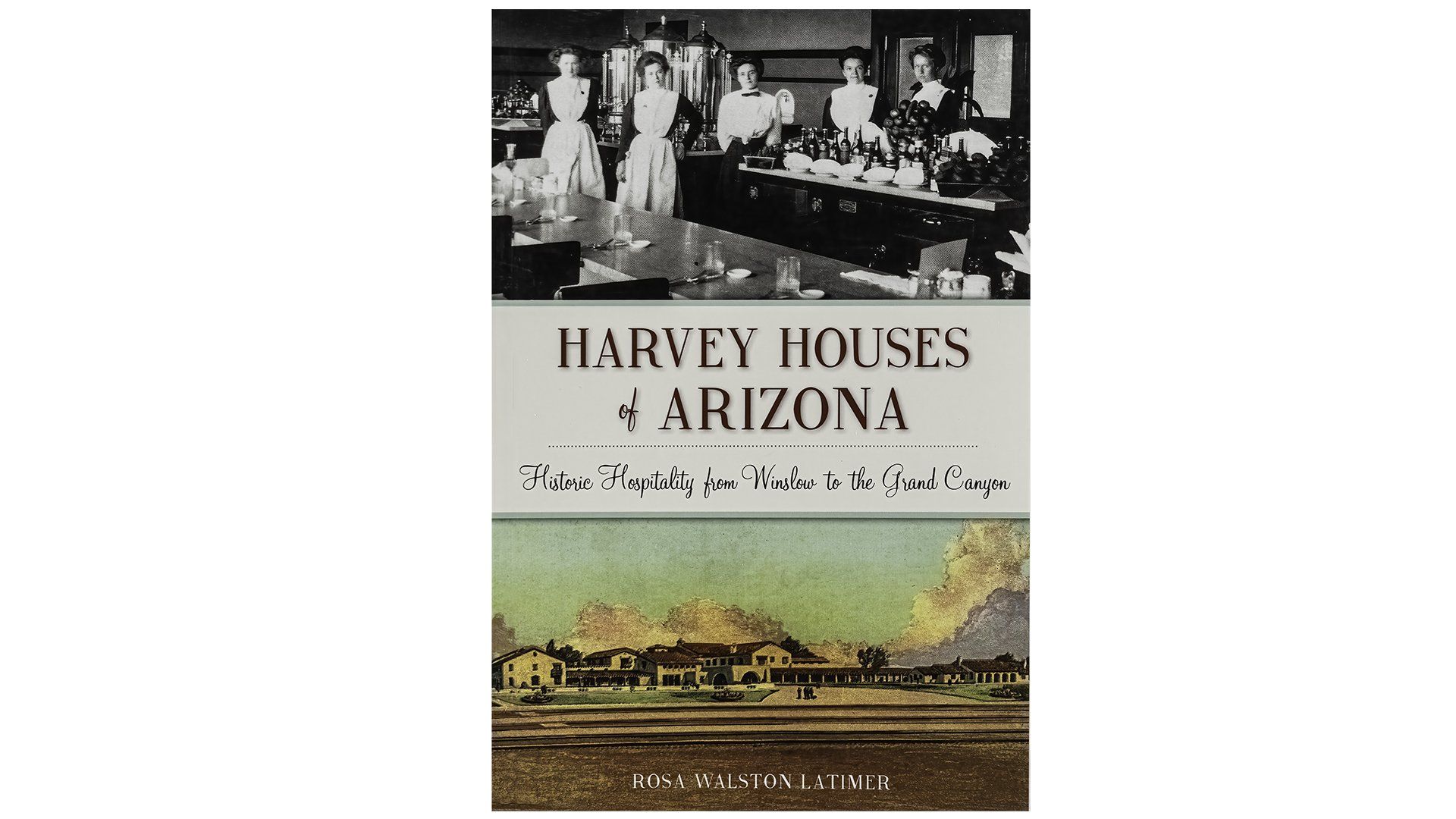 A book titled harvey houses in arizona