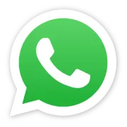 WhatsApp logo: White phone receiver icon inside a green speech bubble.