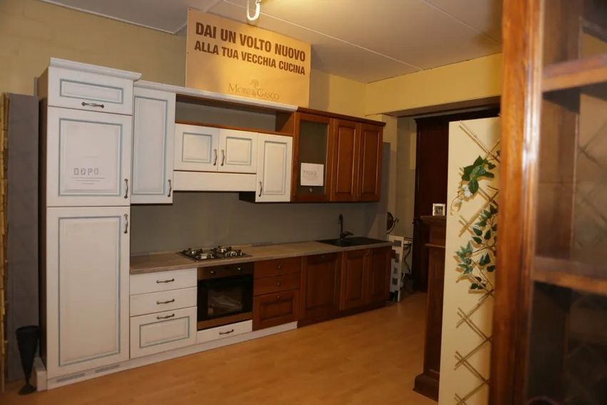 cucina in legno massello