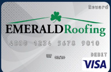 Visa Gift Card — Omaha, NE — Emerald Roofing