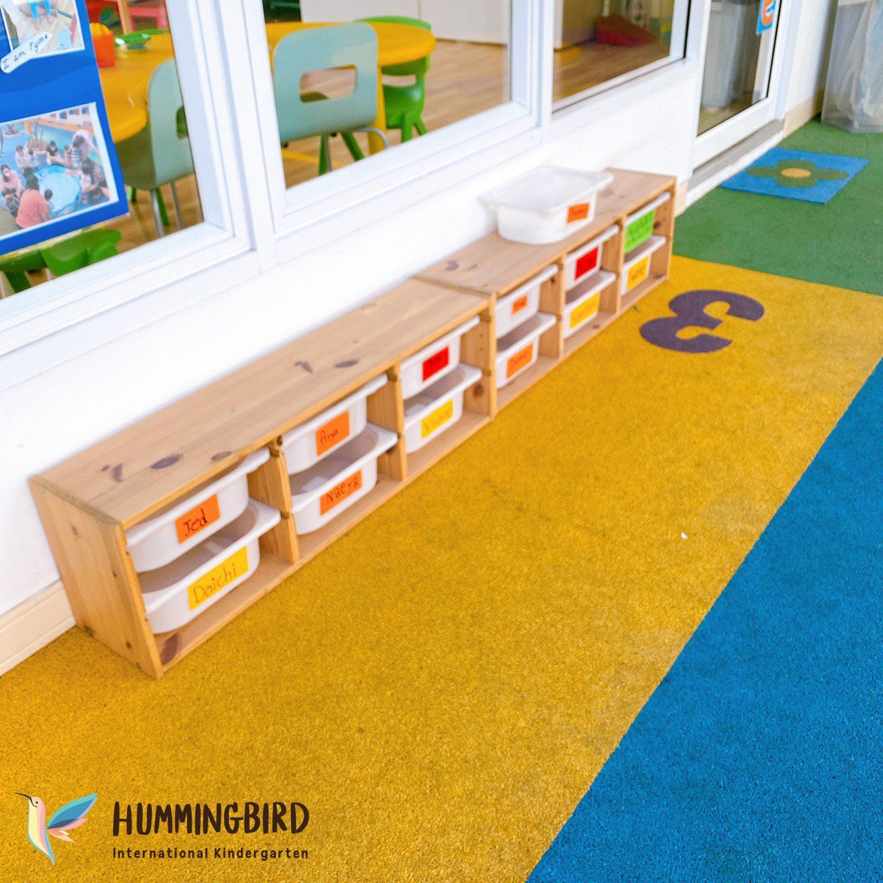 A picture of a hummingbird international childcare center