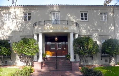 Current exterior view for W.F Gormley & Sons Funeral Chapel in Sacramento, CA.