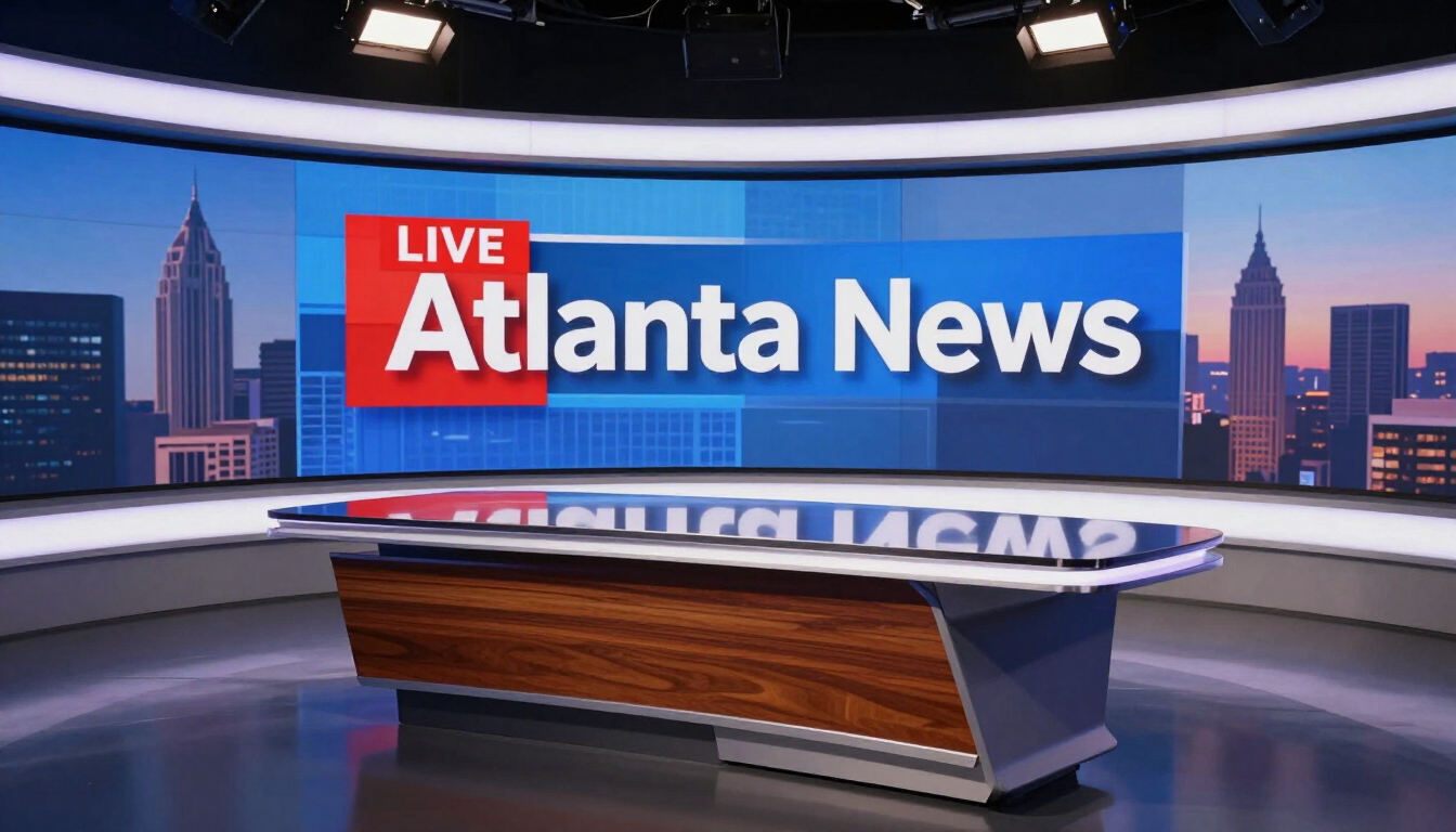 ATL Now News broadcast studio