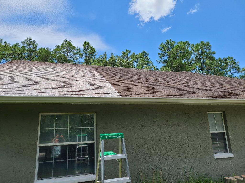 Roof soft washing — Apollo Beach, FL — EGA Parking Lot Striping & Pressure Washing