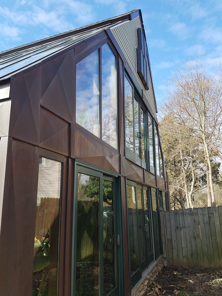 Professional Pressure Washing — Nice And Clean Front Windows In Mount Holly, NC