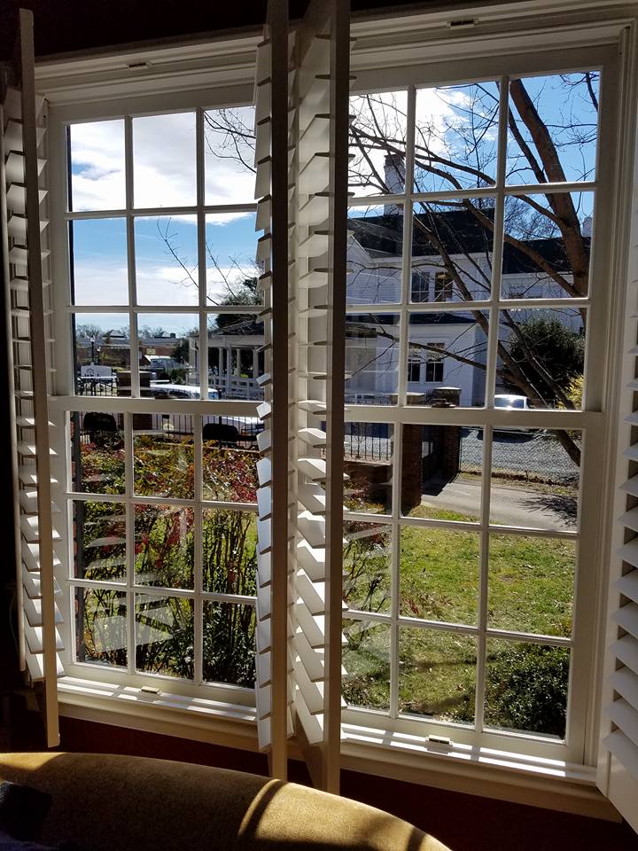 House Wash — Another Angle Of A Cleaned Window In Mount Holly, NC