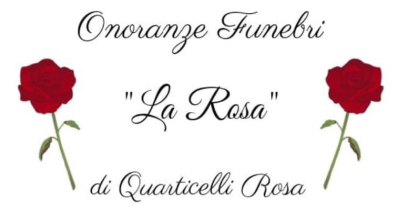 Logo onoranze funebri la rosa