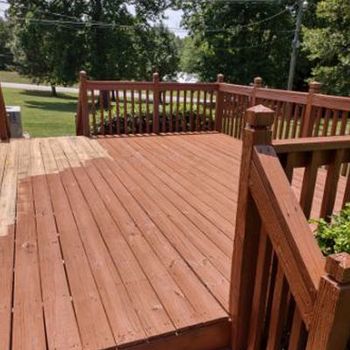 Deck Painting Done By a Professional Painter