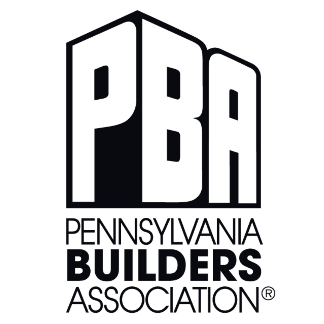 Pennsylvania Builders Association Logo on WS Design & Build website