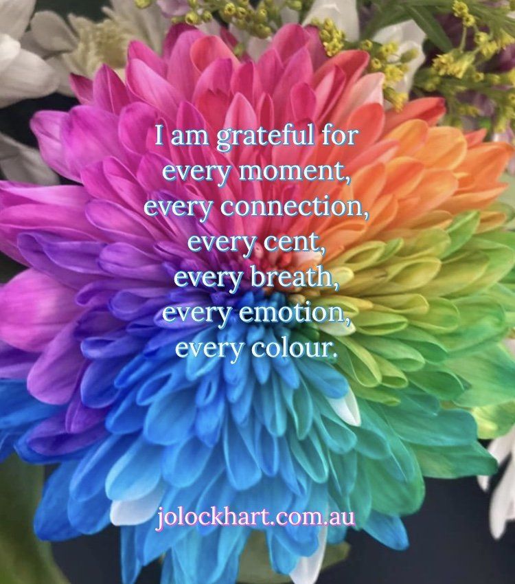 I am grateful for every moment