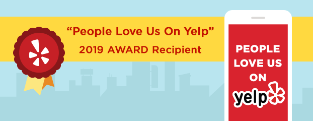 People love us on yelp 2019 award recipient