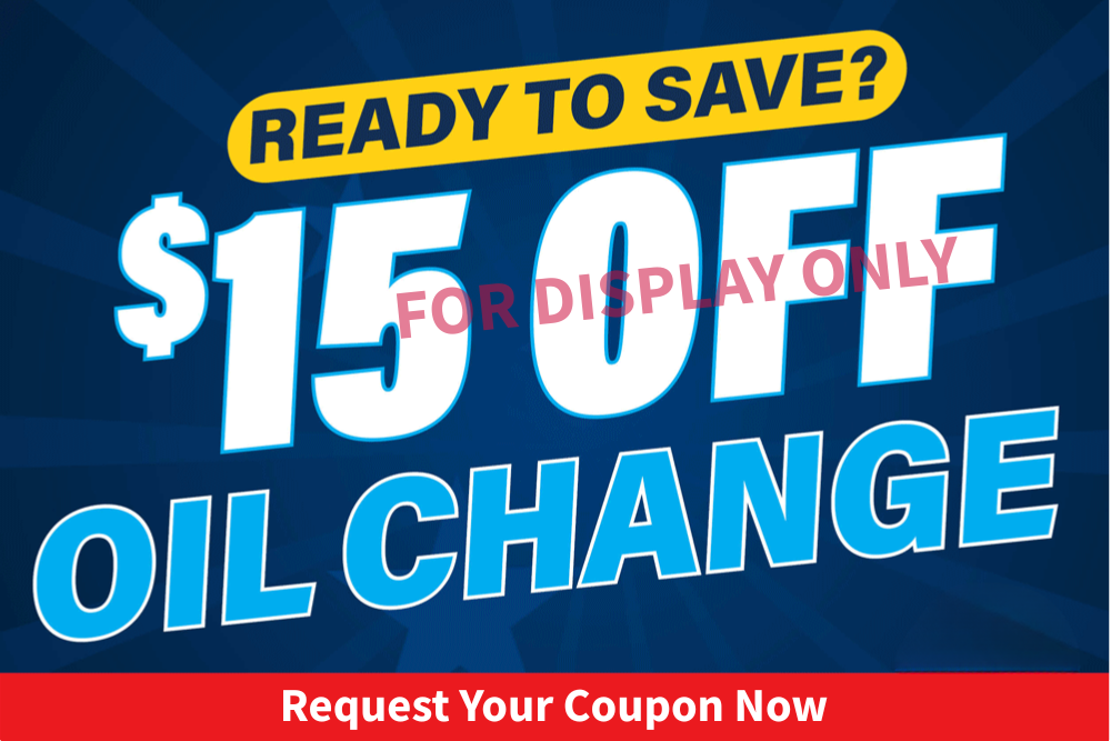 Oil change  discount coupon