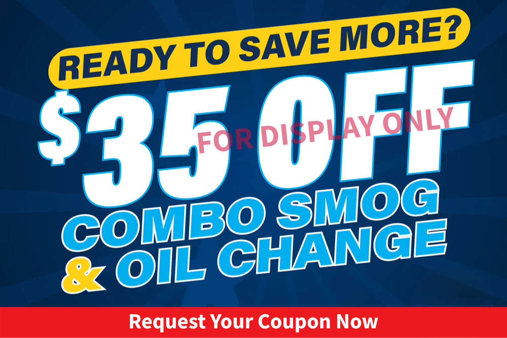 Oil change  discount coupon
