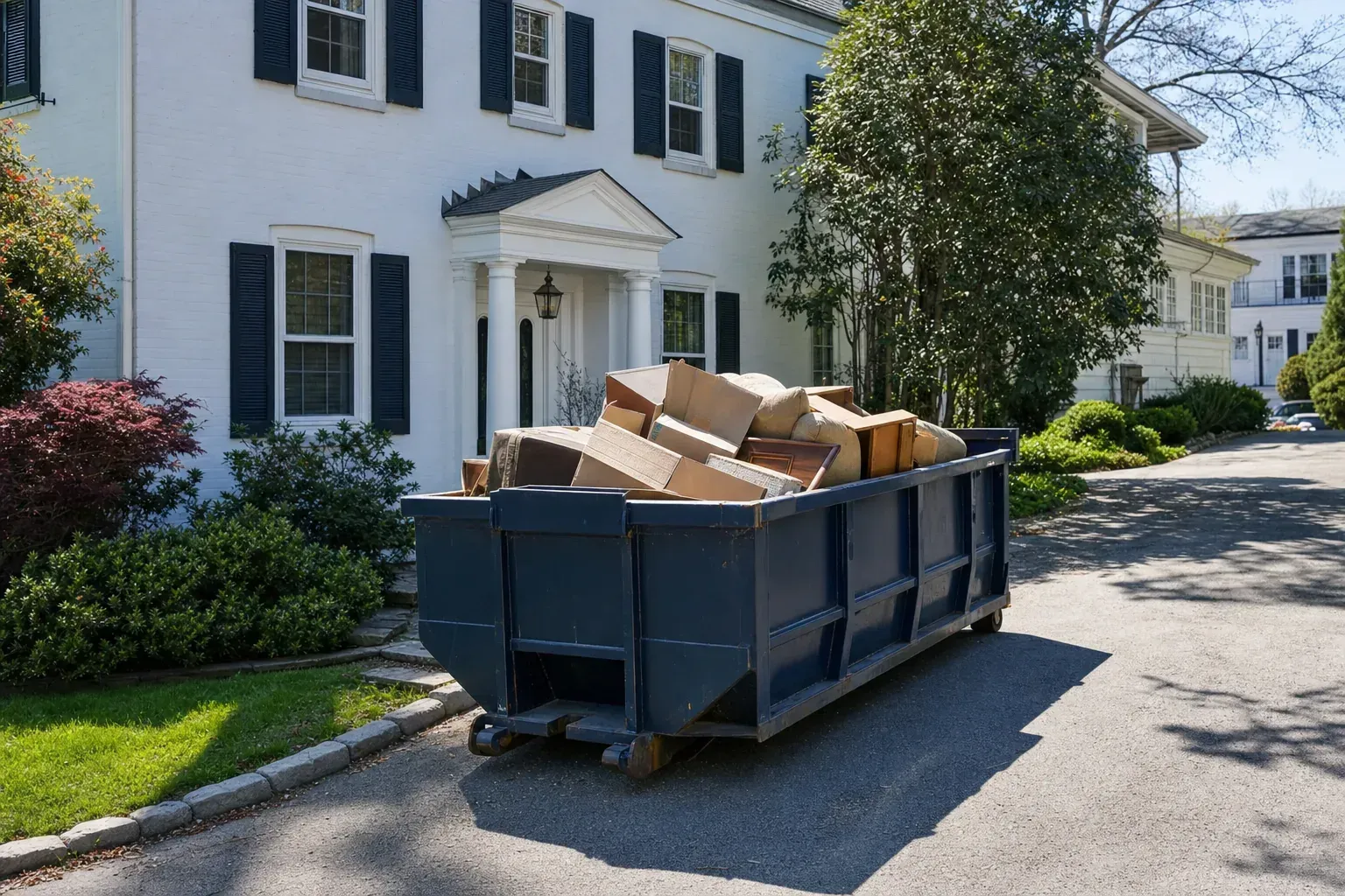 10 yard dumpster single room declutter New Rochelle NY