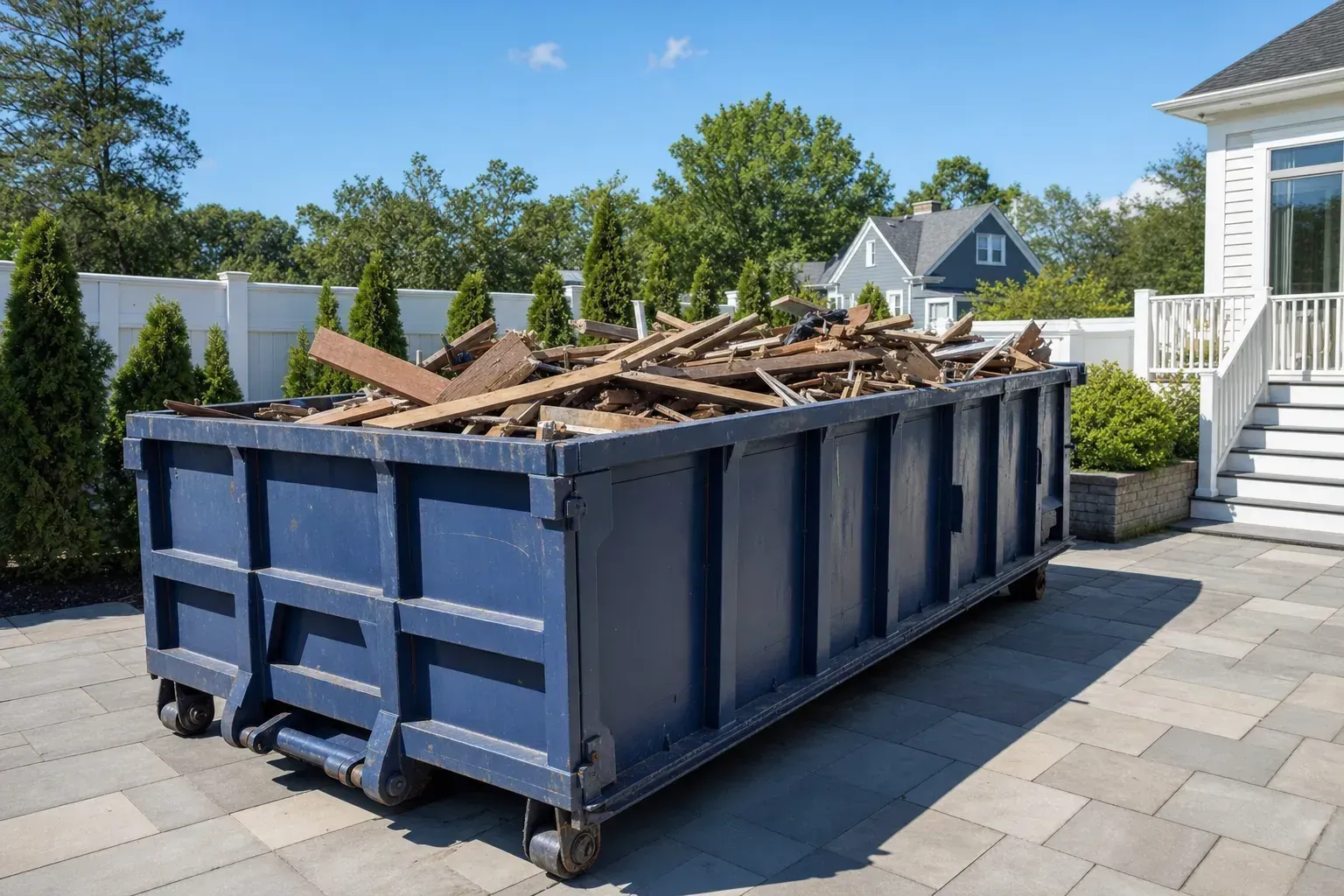 15 yard dumpster deck removal New Rochelle NY