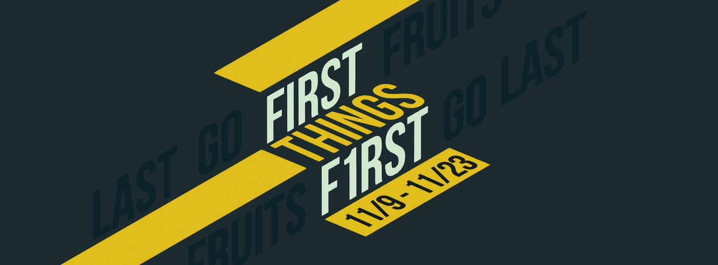 Jonah sermon series - THIS OCTOBER