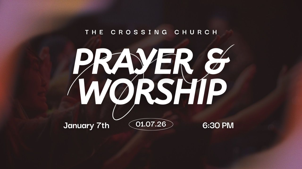 Please join us as we kick the new year off with a night focused on prayer and worship.  
