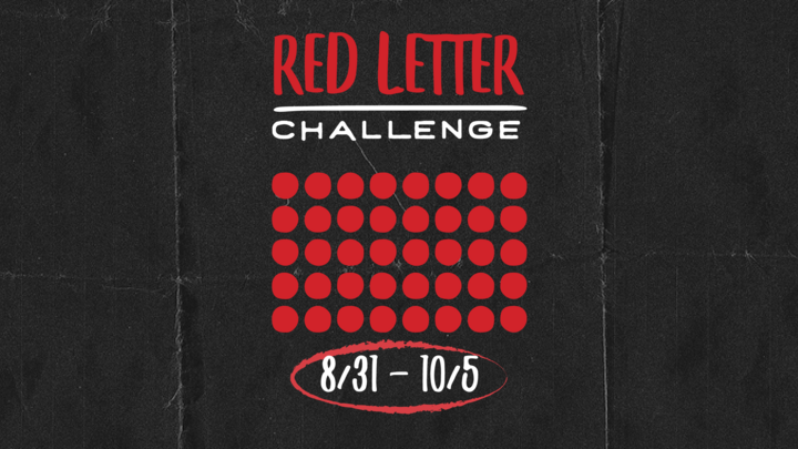 Red Letter Challenge 8/31-10-5