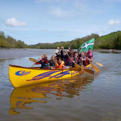 Canoe Adventures near Pennymoor Caravan and Camping park, Modbury