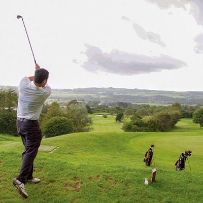 South Hams Golf Clubs near Pennymoor Caravan and Camping park, Modbury