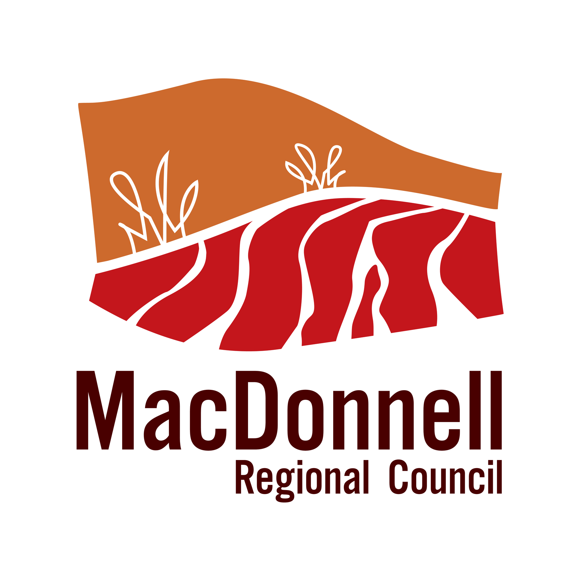 A logo for the macdonnell regional council