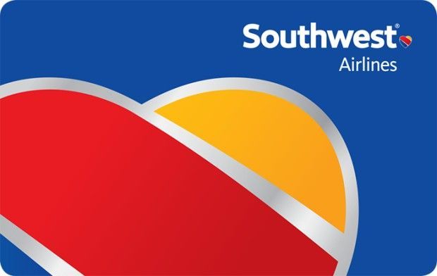 Southwest Airlines gift card
