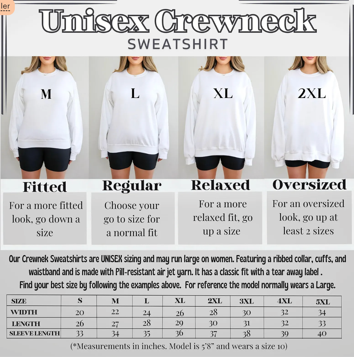 Black on Black Crewneck - Adult