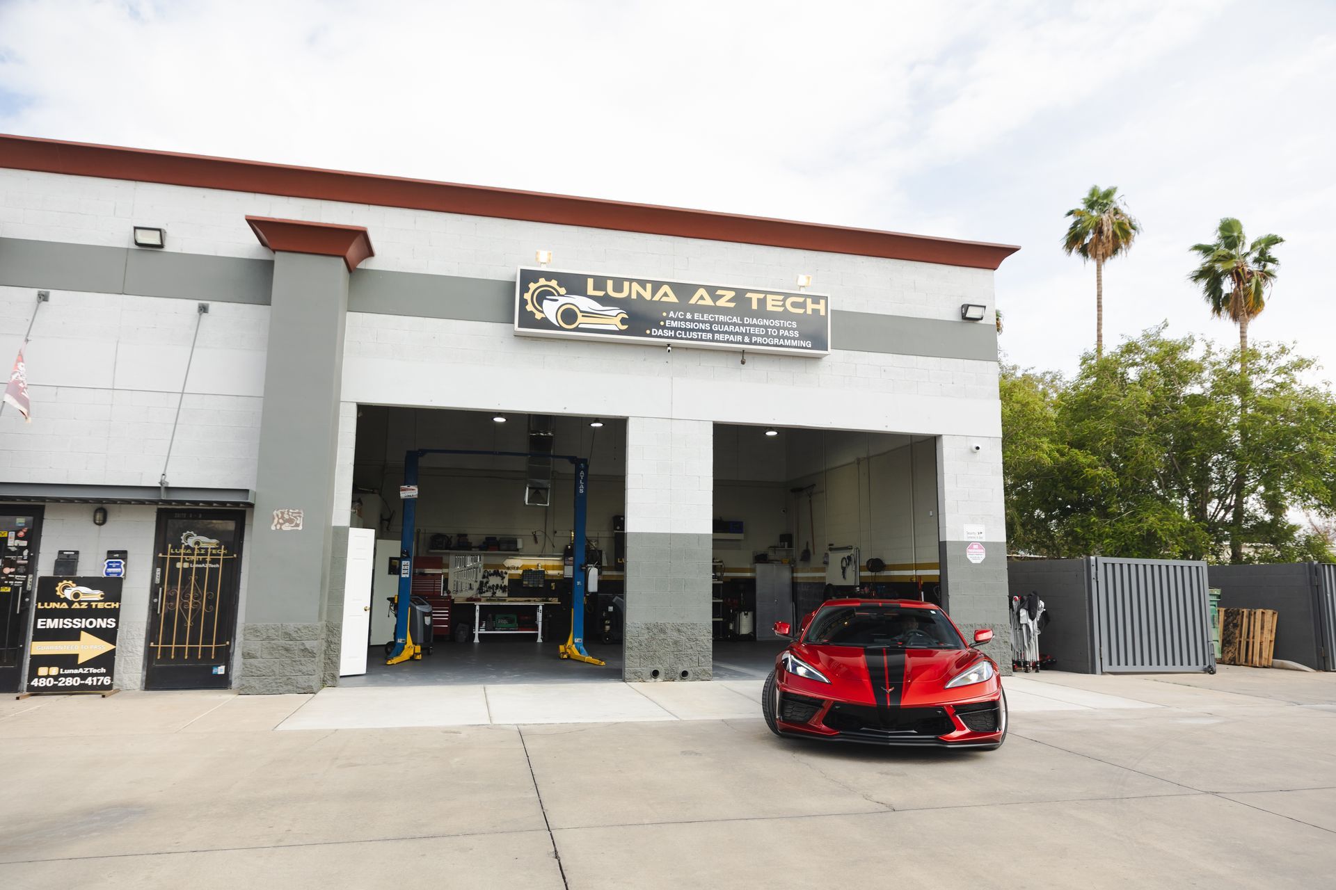 Luna AZ Tech front exterior at Luna AZ Tech in Phoenix, AZ