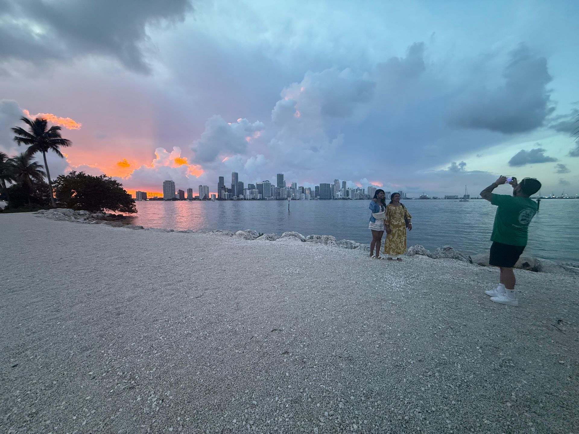 Miami skyline during the Miami Night Tour Secret Miami Skyline Photo