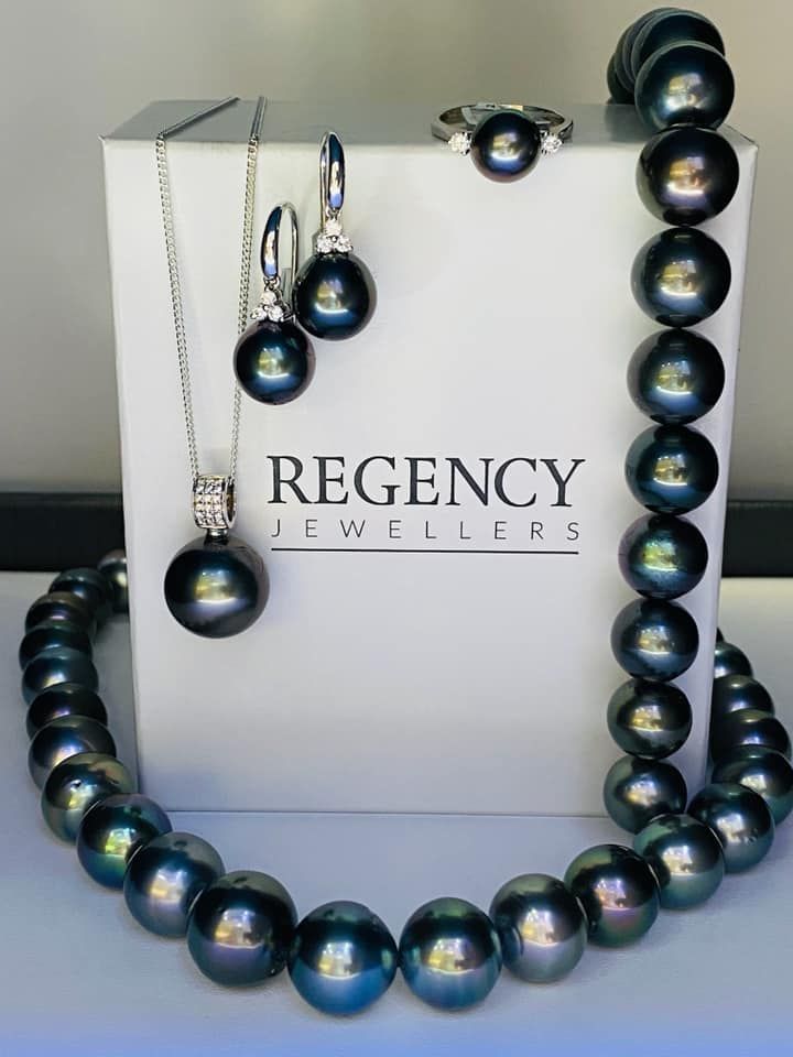 Jewelry Set on a White Box — Regency Jewellers in Cairns City, QLD