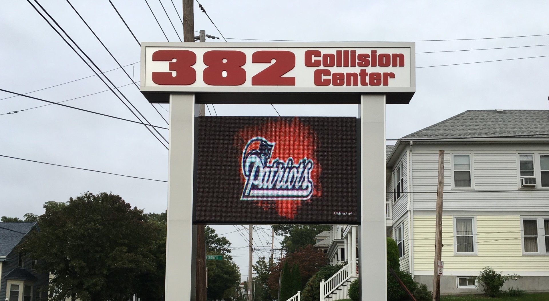 Custom Auto Paint — LED of Patriots in Pawtucket RI