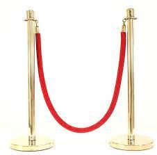 Gold Stanchions