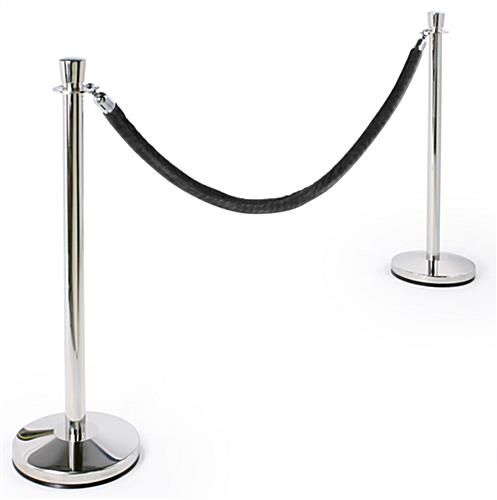 Silver Stanchions
