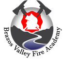 A logo for the brazos valley fire academy