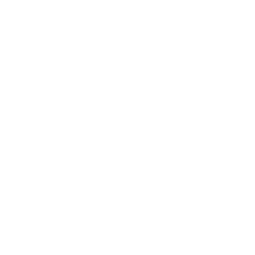 A white icon of a chart