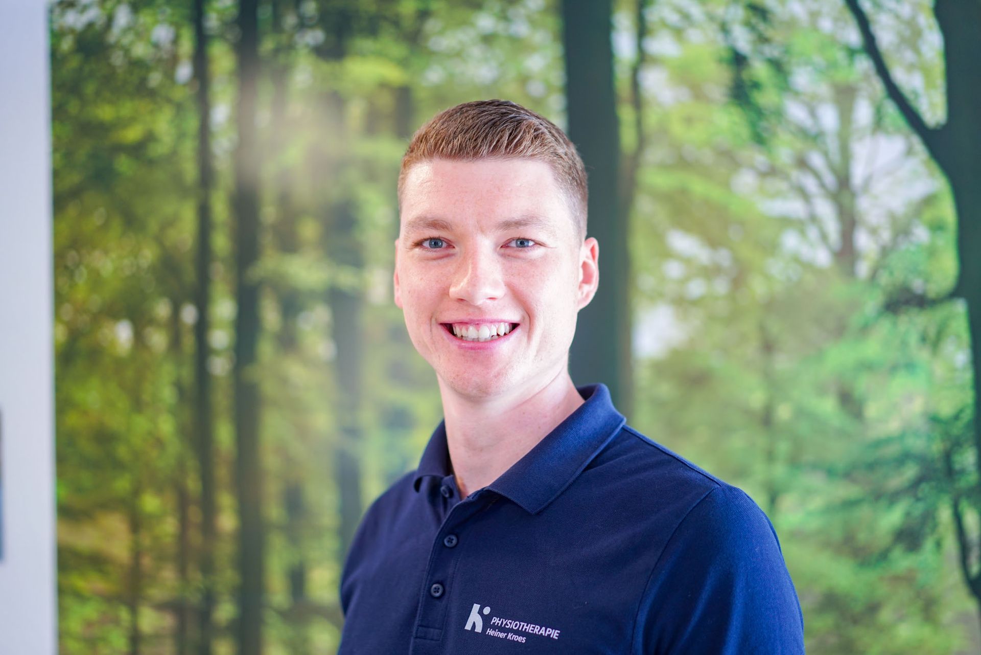 Porträt von Aike Kroes, leitender Physiotherapeut