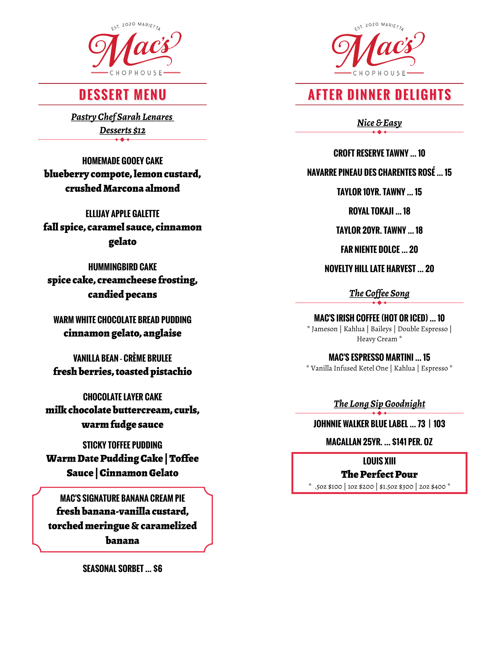 Dessert Restaurant  Marietta Square