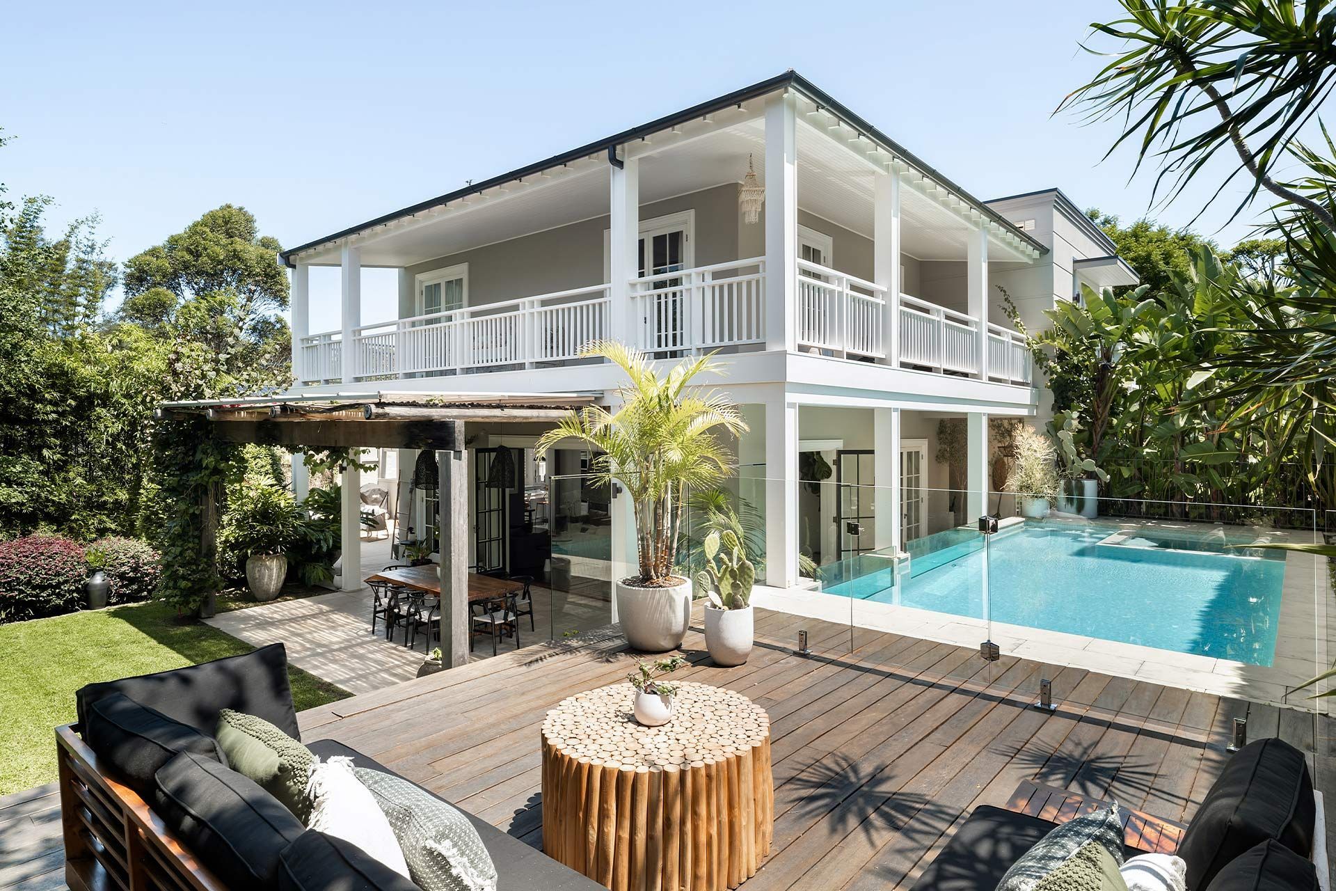 A large house with a swimming pool in the backyard. Cremorne