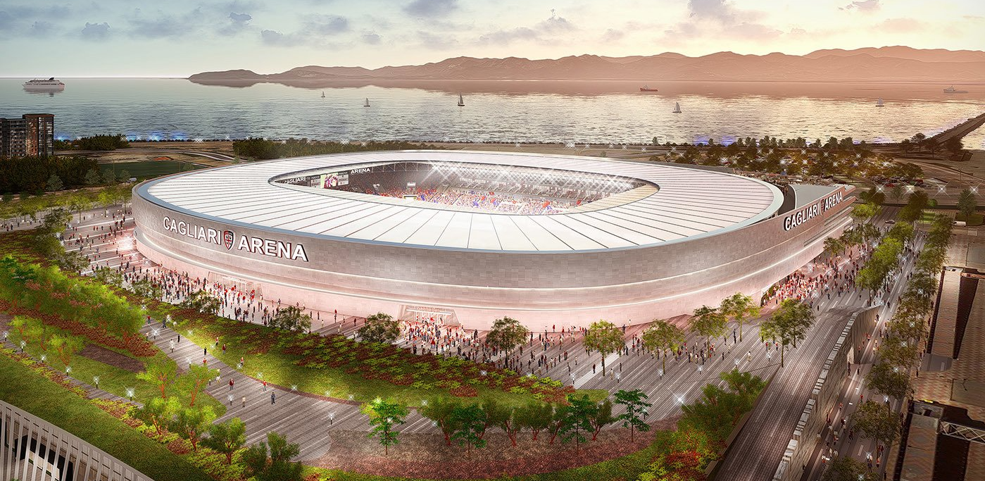 Nuovo Stadio Sant’Elia – Cagliari (In progress…) Progettazione acustica per il nuovo Stadio Sant'Elia di Cagliari