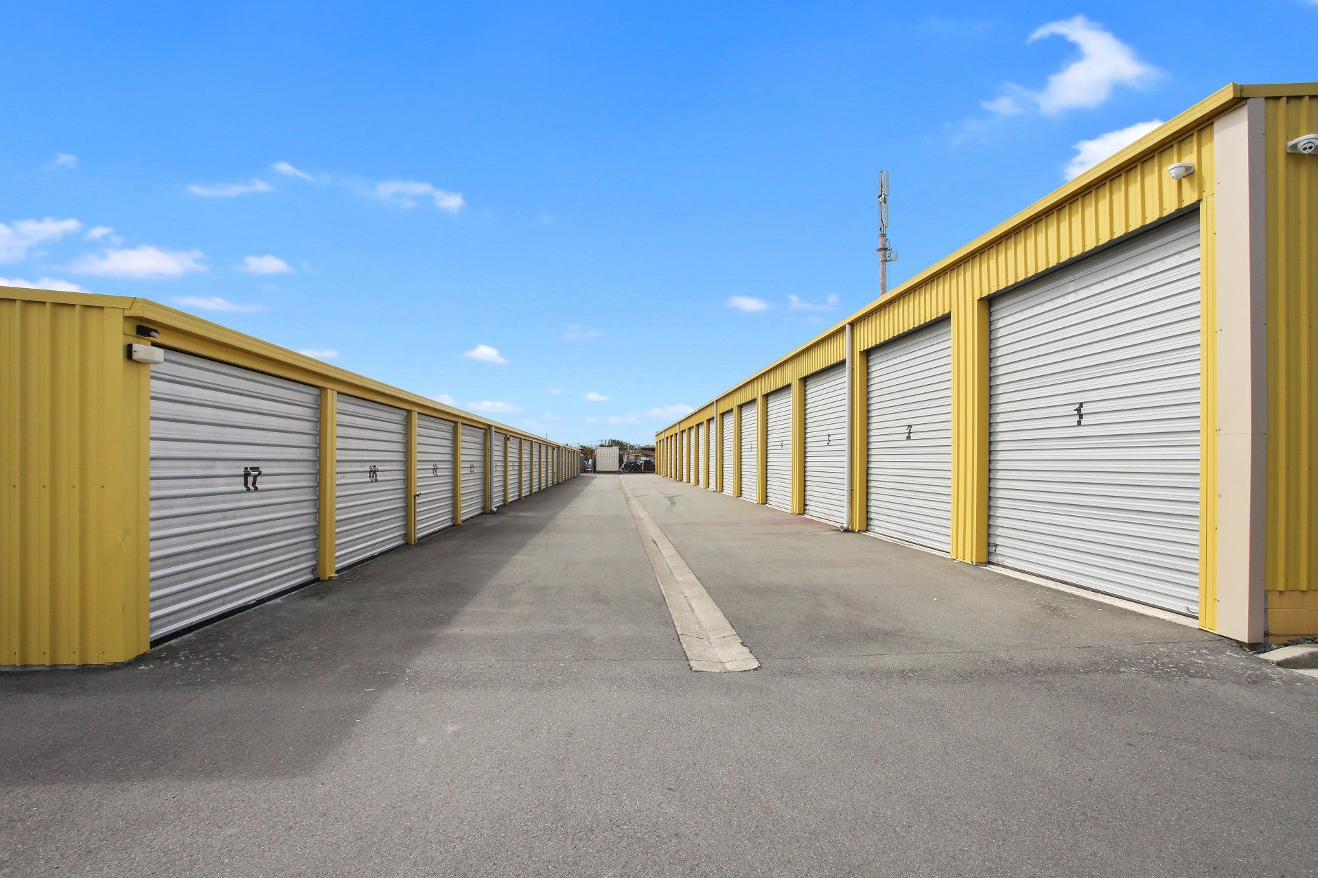 Belfast Road Self Storage units Christchurch, Canterbury