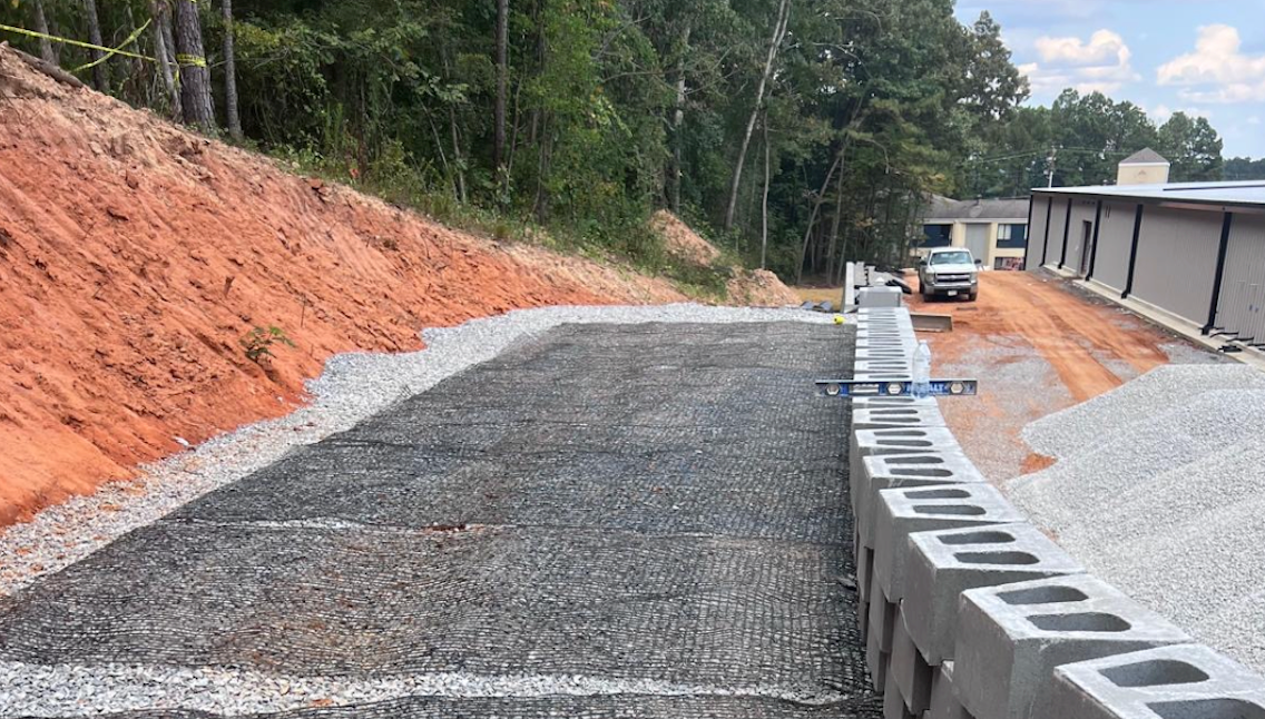 grading and site prep