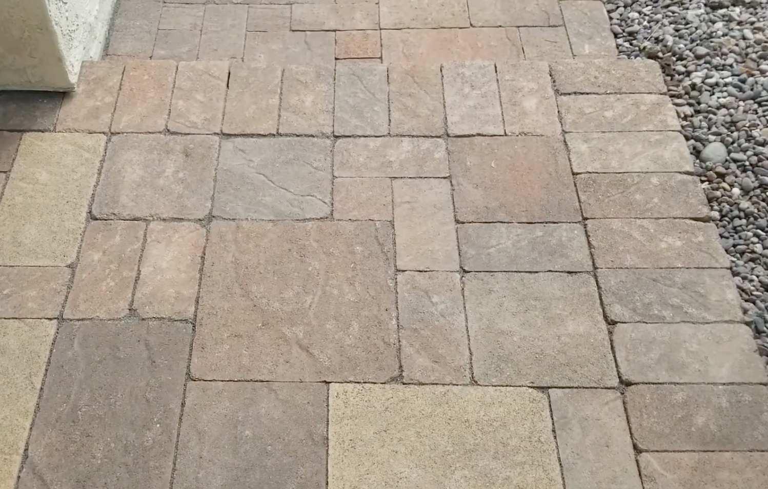 paver walkway installation